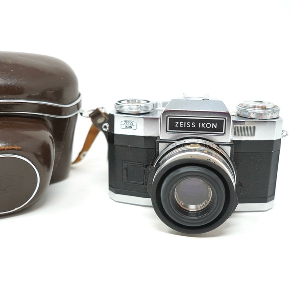 Vintage Zeiss Ikon Tenax Automatic 35mm Tessar 50mm F2.8 /W SPECIAL HOOD&FIFLER - Picture 1 of 13